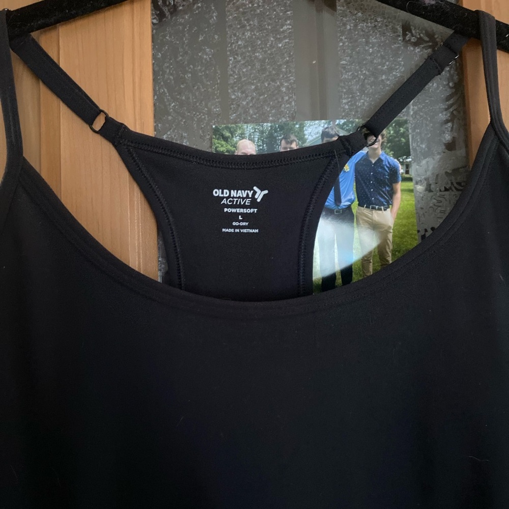 Old Navy Active Black Powersoft Sports Tank Dress
